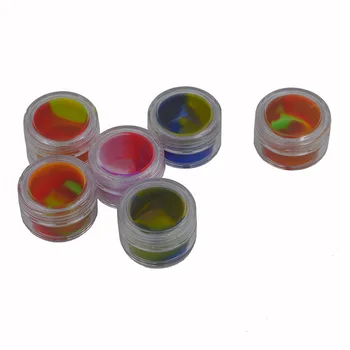 5pcs 7ml Wallet Storage Pocket Size Bho Silicone oil Container and Non Stick Slick oil Dab Wax Jar with Acrylic Transparent Case 
5pcs 7ml Wallet Storage Pocket Size Bho Silicone oil Container and Non Stick Slick oil Dab Wax Jar with Acrylic Transparent Case