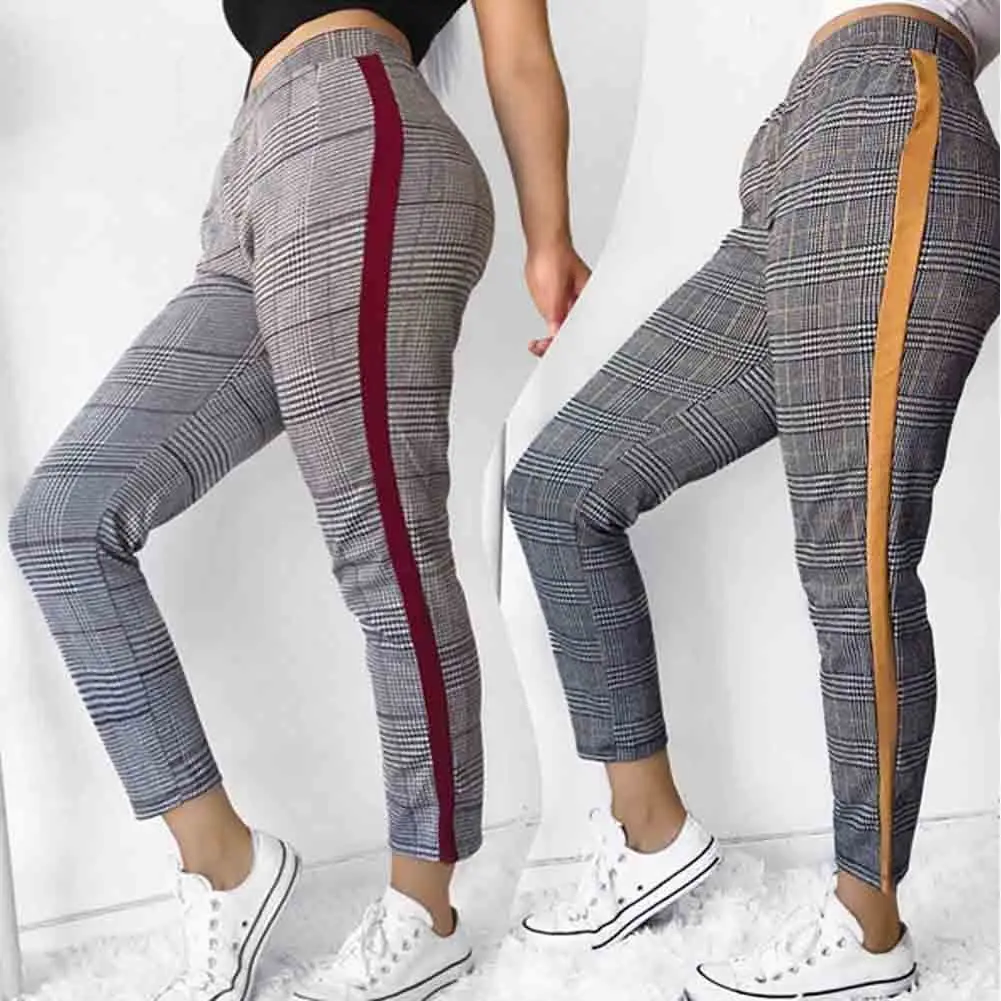 MeiHuiDa 2018 New Style Fashion Women's Stretch Skinny Plaid Slim Patchwork High Waist Pencil Pants
MeiHuiDa 2018 New Style Fashion Women's Stretch Skinny Plaid Slim Patchwork High Waist Pencil Pants
