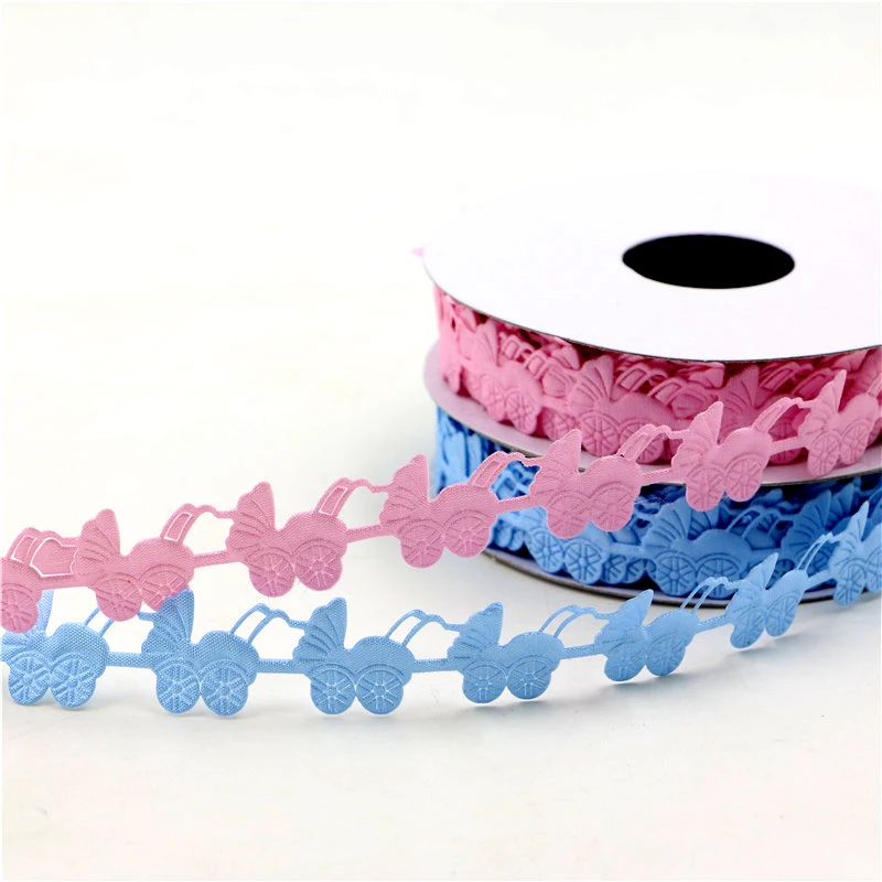 Birthday Party Lovely Stroller Baby Pinafore Blue Pink Design Embroidered Lace Trim DIY Ribbon Baby Shower Supplies 10 yard/roll
Birthday Party Lovely Stroller Baby Pinafore Blue Pink Design Embroidered Lace Trim DIY Ribbon Baby Shower Supplies 10 yard/roll