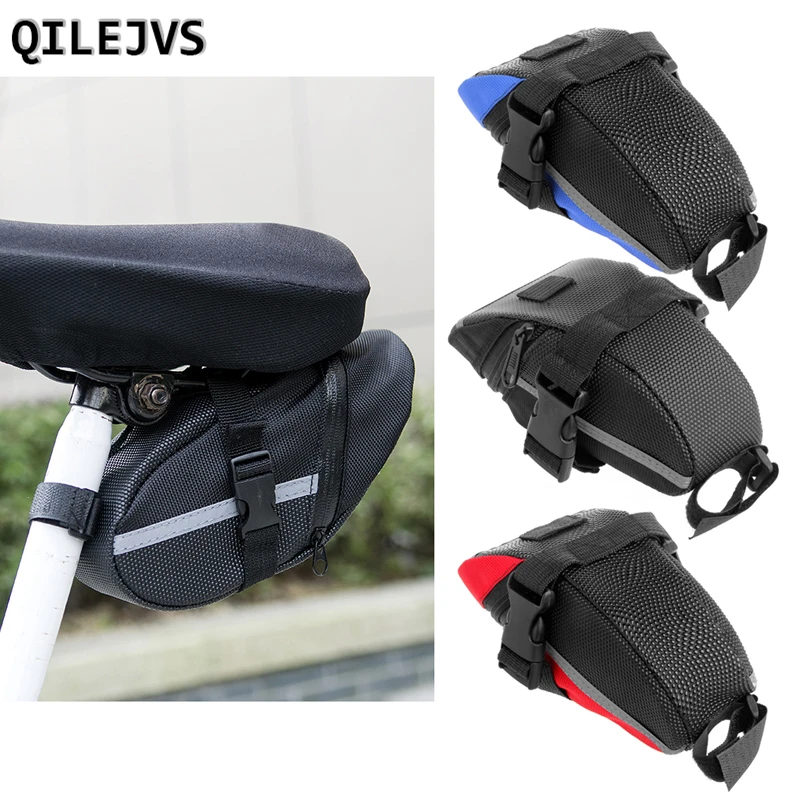 QILEJVS Bicycle Bike Waterproof Saddle Bag Tail Rear Cycling Seat Pouch Storage Outdoor
QILEJVS Bicycle Bike Waterproof Saddle Bag Tail Rear Cycling Seat Pouch Storage Outdoor