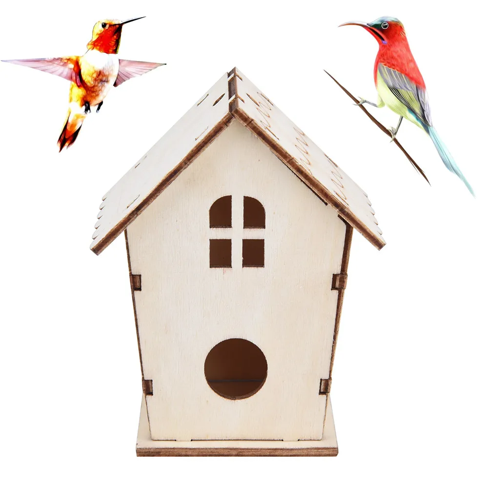 Wooden Bird window House For Children Bird Cages Nests Dox Nest House Bird House Bird Box Round hole Decorative 10
Wooden Bird window House For Children Bird Cages Nests Dox Nest House Bird House Bird Box Round hole Decorative 10