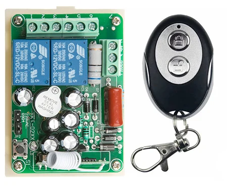 New AC220V 2CH Wireless Remote Control Switch System Receiver +ellipse shape Transmitters for Appliances Gate Garage Door
New AC220V 2CH Wireless Remote Control Switch System Receiver +ellipse shape Transmitters for Appliances Gate Garage Door
