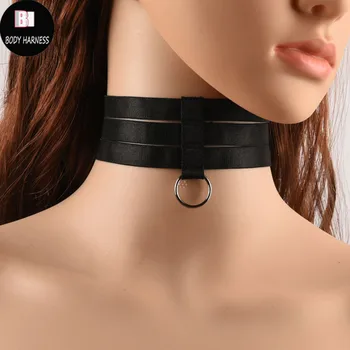 New women Harajuku Black Harness Necklace Harness Bracelet Set Erotic Body Harness Elastic Foot Harness Set
New women Harajuku Black Harness Necklace Harness Bracelet Set Erotic Body Harness Elastic Foot Harness Set