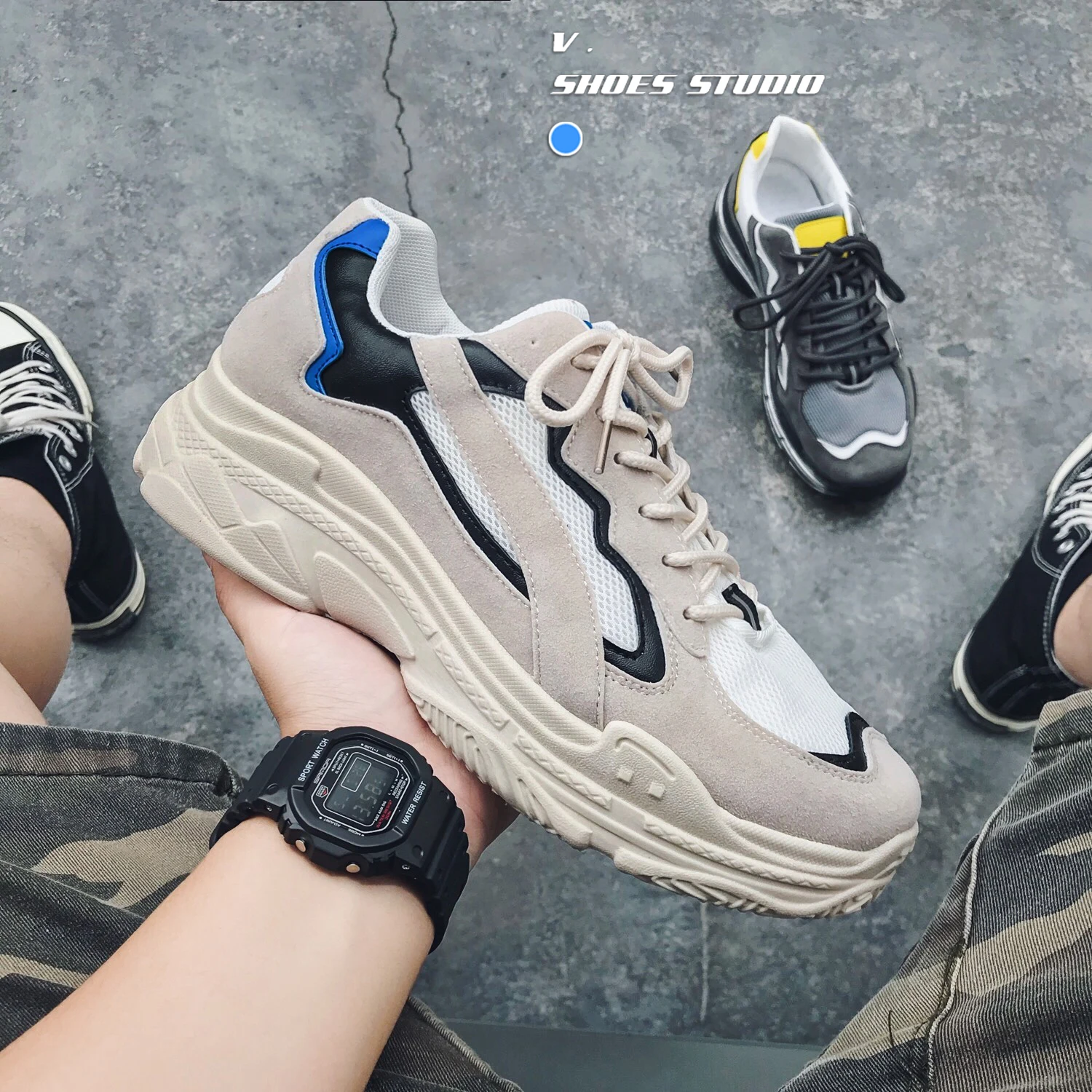 Original Men Running Shoes Disruptor 2 White Sneakers KAYANO Gel 500 QUANTUM Game Breathable Footwear Sport Triple-S 720 Walking
Original Men Running Shoes Disruptor 2 White Sneakers KAYANO Gel 500 QUANTUM Game Breathable Footwear Sport Triple-S 720 Walking