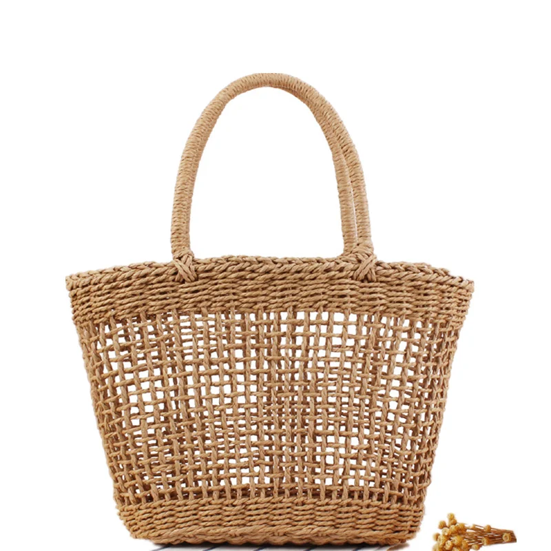New Hollow out Casual Straw Women Shoulder Bag Ladies Tote Large Handbag Hand-woven Knitting Beach Holiday Trave Bag Female
New Hollow out Casual Straw Women Shoulder Bag Ladies Tote Large Handbag Hand-woven Knitting Beach Holiday Trave Bag Female