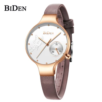 BIDEN Luxury Brand Women Quartz Watch Genuine Leather Band Waterproof Ladies Girls Calendar Clocks Female Gift Relogio Feminino
BIDEN Luxury Brand Women Quartz Watch Genuine Leather Band Waterproof Ladies Girls Calendar Clocks Female Gift Relogio Feminino