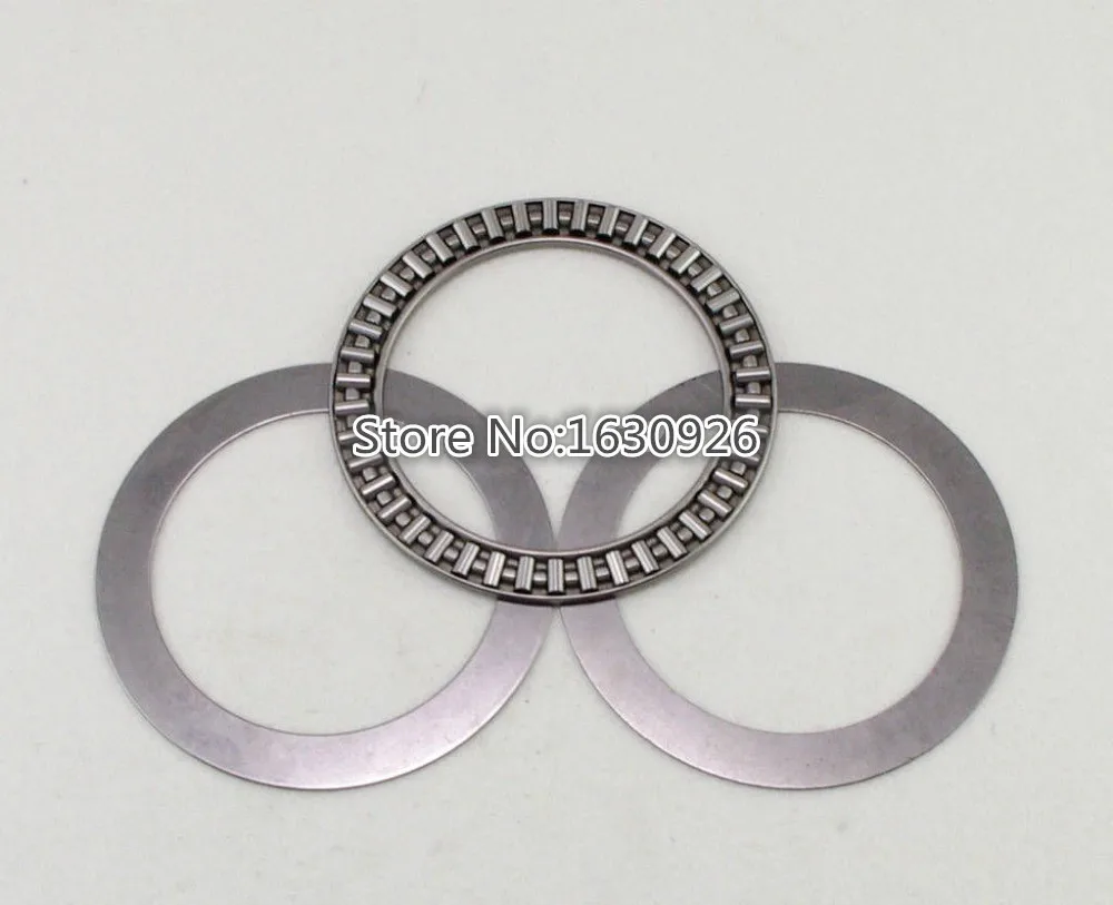 (1) 140 x 180 x 5mm AXK140180 Thrust Needle Roller Bearing Each With Two Washers
(1) 140 x 180 x 5mm AXK140180 Thrust Needle Roller Bearing Each With Two Washers