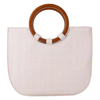 Womens Summer Beach Straw Handbag Casual Satchel Straw Bag Top Handle Tote Shoulder Handbag(Beige)
Womens Summer Beach Straw Handbag Casual Satchel Straw Bag Top Handle Tote Shoulder Handbag(Beige)