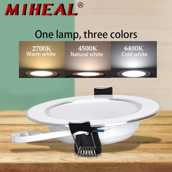 LED Downlight 5W 9W 12W 15W Round Recessed Lamp led Ceiling Lights Spotlight 220V-240V for Living room Corridor Bathroom Kitchen
LED Downlight 5W 9W 12W 15W Round Recessed Lamp led Ceiling Lights Spotlight 220V-240V for Living room Corridor Bathroom Kitchen