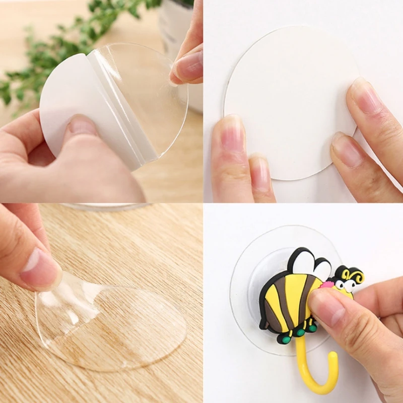 Silicone Double Sided Tape Sticker Suction Cup Sucker Auxiliary Strong Adhesive 10pcs
Silicone Double Sided Tape Sticker Suction Cup Sucker Auxiliary Strong Adhesive 10pcs