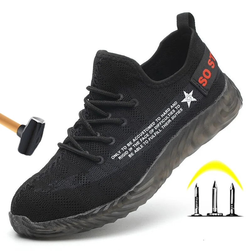 Work Safety Boots Men Shoes Slip-on Work Shoes Anti-puncture Safety Shoes Indestructible Shoes Men Sneaker Lightweight Work Boot
Work Safety Boots Men Shoes Slip-on Work Shoes Anti-puncture Safety Shoes Indestructible Shoes Men Sneaker Lightweight Work Boot