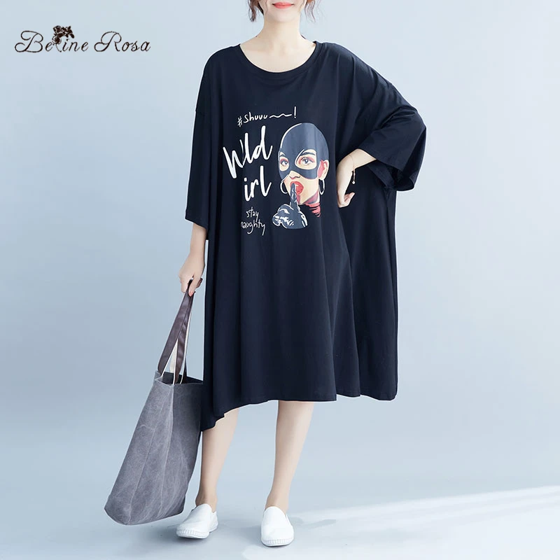 BelineRosa 5XL 6XL Plus Size Women Clothing Casual Oversized Style Loose 150KG Weight Batwing Cotton Dress Women's TunicJJDM0070
BelineRosa 5XL 6XL Plus Size Women Clothing Casual Oversized Style Loose 150KG Weight Batwing Cotton Dress Women's TunicJJDM0070