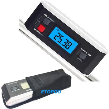 IP65 Digital LCD Protractor Angle Finder Level Inclinometer Magnetic V-Groove 0~360degree
IP65 Digital LCD Protractor Angle Finder Level Inclinometer Magnetic V-Groove 0~360degree
