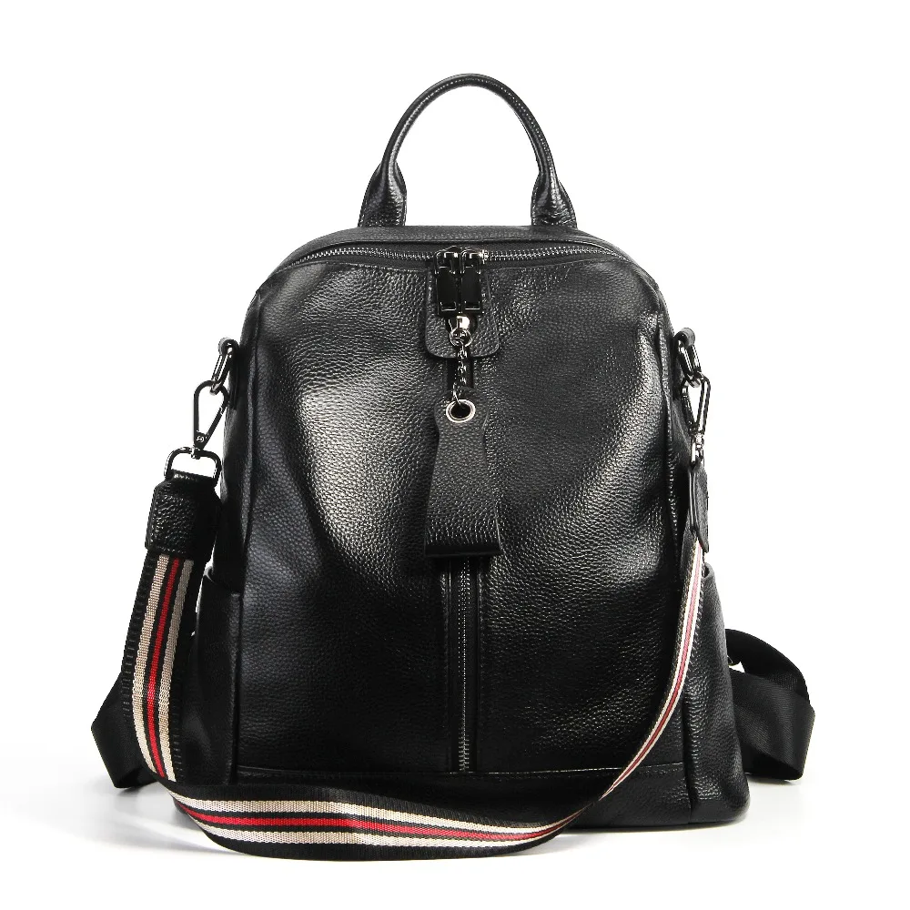New Black Women Backpack 100% Genuine Leather Practical Travel Bag Big Schoolbag For Girls Fashion Female Knapsack Laptop
New Black Women Backpack 100% Genuine Leather Practical Travel Bag Big Schoolbag For Girls Fashion Female Knapsack Laptop