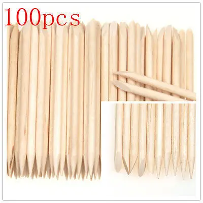 100 Pcs Nail Art Design Orange Wood Stick Sticks Cuticle Pusher Remover Manicure Pedicure Care
100 Pcs Nail Art Design Orange Wood Stick Sticks Cuticle Pusher Remover Manicure Pedicure Care