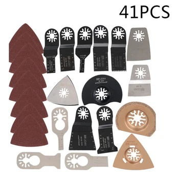 41 Pcs Mixed Oscillating Multi Tool Saw Blade Kit For Fein Dewalt Bosch Replcace
41 Pcs Mixed Oscillating Multi Tool Saw Blade Kit For Fein Dewalt Bosch Replcace