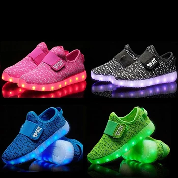 Children Casual Shoes Luminous Sneaker fashion/Party/Casual/Shiny Colorful LED light Children Kid Boys Girls Sneakers shoes baby
Children Casual Shoes Luminous Sneaker fashion/Party/Casual/Shiny Colorful LED light Children Kid Boys Girls Sneakers shoes baby