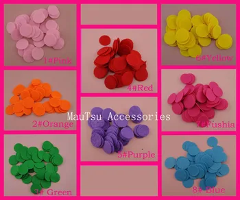 500PCS 3.0cm 1.15" Colorful Round felt pads applique for flower and brooches'back,round felt spacers,Non-woven circle wholesales
500PCS 3.0cm 1.15" Colorful Round felt pads applique for flower and brooches'back,round felt spacers,Non-woven circle wholesales