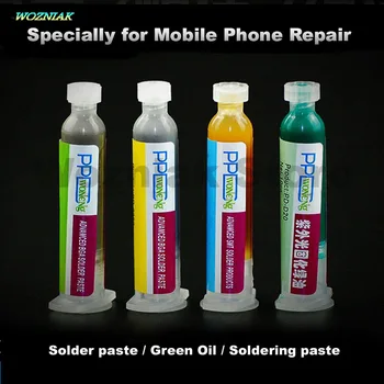 Wozniak PPD Solder paste Professional CPU Tin plant welding Green Oil Soldering paste Lead-free cryogenic low temperature
Wozniak PPD Solder paste Professional CPU Tin plant welding Green Oil Soldering paste Lead-free cryogenic low temperature