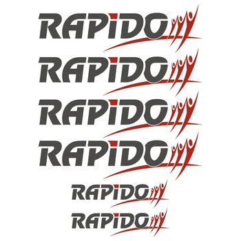 For RAPIDO aufkleber sticker wohnmobil camper wohnwagen caravan 6 Sticker Pieces Car Styling
For RAPIDO aufkleber sticker wohnmobil camper wohnwagen caravan 6 Sticker Pieces Car Styling