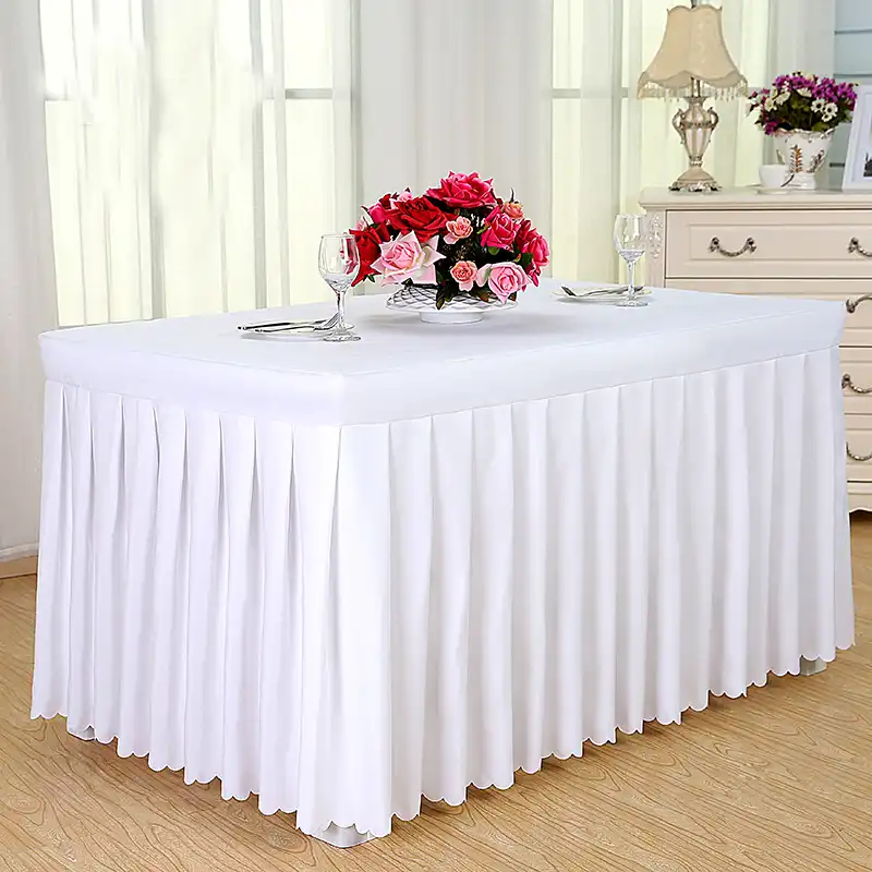 New Luxury Customized Wedding Banquet Hotel Table Cloth Meeting