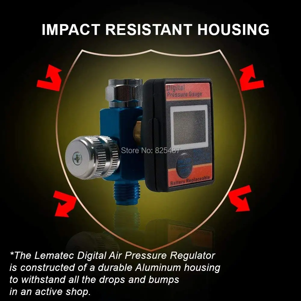 HOT Lightweight Digital air pressure regulator for spray gun paint gun use air accessory air in-line flow regulator
HOT Lightweight Digital air pressure regulator for spray gun paint gun use air accessory air in-line flow regulator