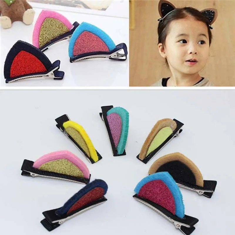 Fashion Lovely Girl Cute Wool Felt Cat Fox Ear Hair Clip Children Baby Kids Hair Accessories Hairpins Barrettes Headwear
Fashion Lovely Girl Cute Wool Felt Cat Fox Ear Hair Clip Children Baby Kids Hair Accessories Hairpins Barrettes Headwear