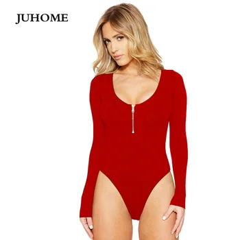 2020 Autumn New Fashion Women Plus Size Front Zipper Bodysuit Sexy O-Neck Long Sleeve Big Size Overalls Jumpsuit Bodycon Romper
2020 Autumn New Fashion Women Plus Size Front Zipper Bodysuit Sexy O-Neck Long Sleeve Big Size Overalls Jumpsuit Bodycon Romper