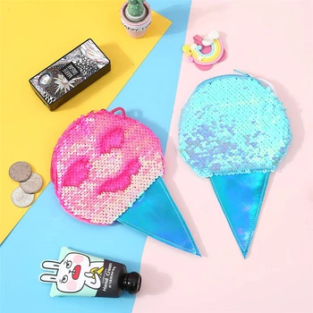 Sequins Icecream Coin Purse Pocket Wallet For Kids Girl Glittering Women Zipper Party Clutch Handbag Purse Change Bag Pouch
Sequins Icecream Coin Purse Pocket Wallet For Kids Girl Glittering Women Zipper Party Clutch Handbag Purse Change Bag Pouch