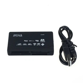 Binmer Factory Price USB 2.0 Card Reader for SD XD MMC MS CF SDHC TF Micro SD M2 Adapter J02T Drop Shipping
Binmer Factory Price USB 2.0 Card Reader for SD XD MMC MS CF SDHC TF Micro SD M2 Adapter J02T Drop Shipping