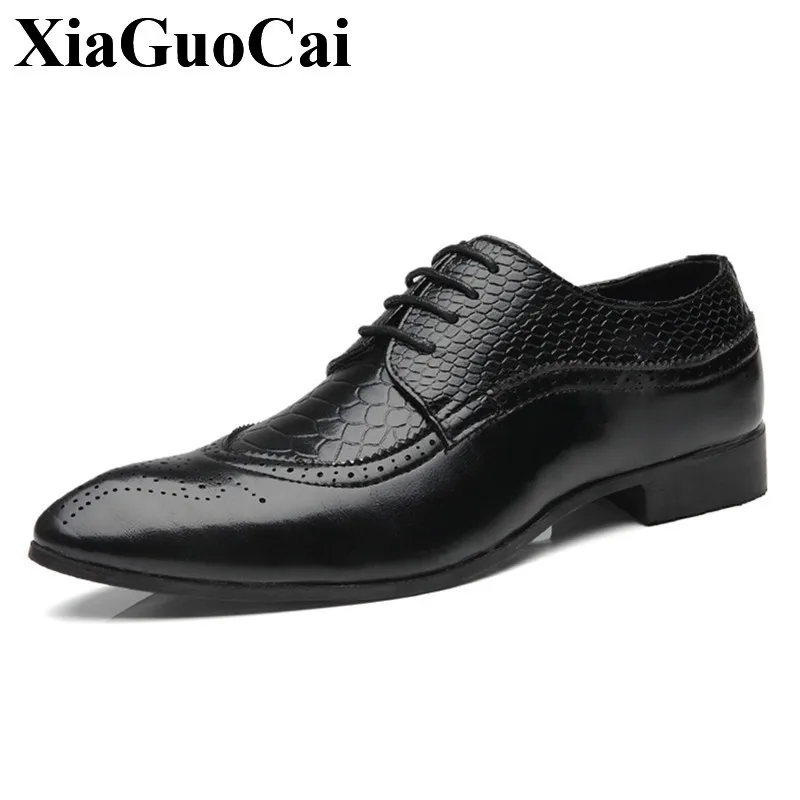 New Formal Shoes Men Oxford Large Size Solid Black Bullock Leather Shoes British Style Lace-up Dress Shoes Adult Male Business
New Formal Shoes Men Oxford Large Size Solid Black Bullock Leather Shoes British Style Lace-up Dress Shoes Adult Male Business