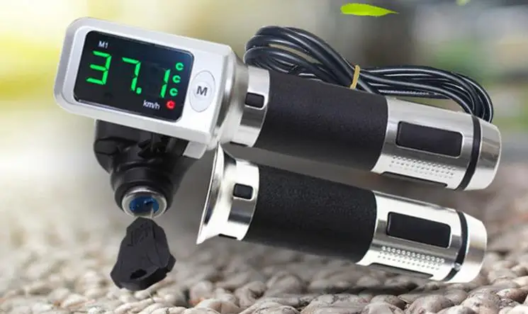 speedometer+battery level indicator 36v48v60v+throttle+lock/key/cruise/on-off switch electric scooter bike MTB tricycle DIY part
speedometer+battery level indicator 36v48v60v+throttle+lock/key/cruise/on-off switch electric scooter bike MTB tricycle DIY part