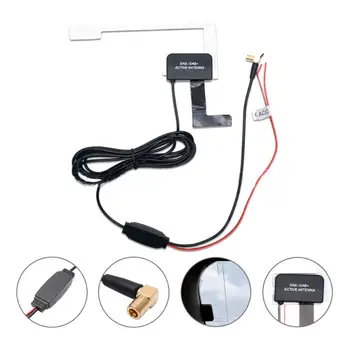 Universal DC12V DAB DAB Car Radio Antenna SMD Digital Radio Signal Receiver Wireless Receiving Module FM Amplifier
Universal DC12V DAB DAB Car Radio Antenna SMD Digital Radio Signal Receiver Wireless Receiving Module FM Amplifier