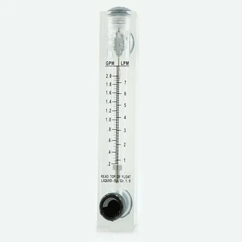 1-7LPM 1/2" BSPT Male Thread PMMA Panel Type Liquid Float Flowmeter Water Flow Meter Rotameter With Control Valve
1-7LPM 1/2" BSPT Male Thread PMMA Panel Type Liquid Float Flowmeter Water Flow Meter Rotameter With Control Valve