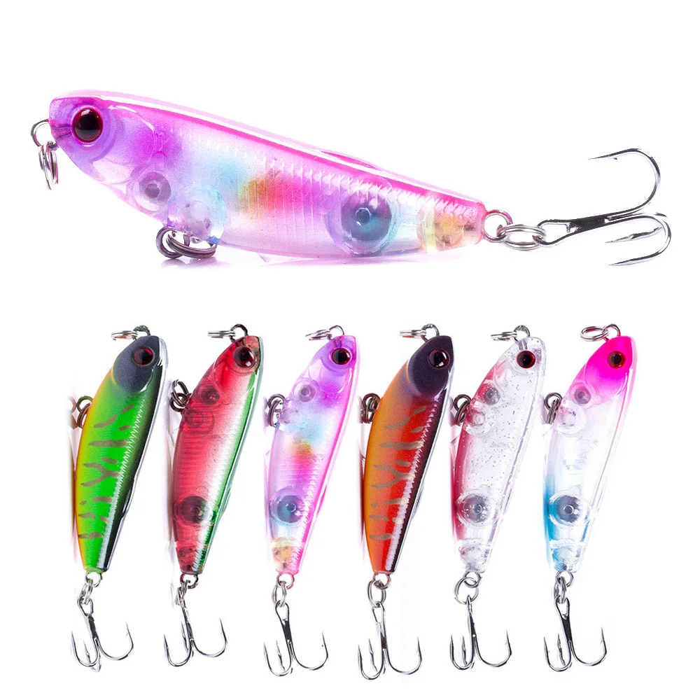 1Pcs Sinking Pencil Fishing Lure 50mm 5.5g Fish Lures Artificial Hard Bait Pesca Fishing tackle With Lead Inside Diving
1Pcs Sinking Pencil Fishing Lure 50mm 5.5g Fish Lures Artificial Hard Bait Pesca Fishing tackle With Lead Inside Diving