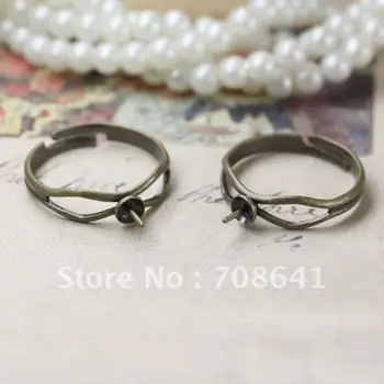 Blank Rings Settings 4mm Circle Bezel with Pin Pearls Beads Bases Adjustable Rings Findings DIY Making Multi-color Plated
Blank Rings Settings 4mm Circle Bezel with Pin Pearls Beads Bases Adjustable Rings Findings DIY Making Multi-color Plated