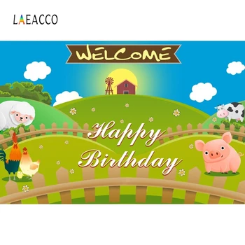 Laeacco Cartoon Farmer Poultry Baby Birthday Portrait Photography Background Customized Photographic Backdrops For Photo Studio
Laeacco Cartoon Farmer Poultry Baby Birthday Portrait Photography Background Customized Photographic Backdrops For Photo Studio