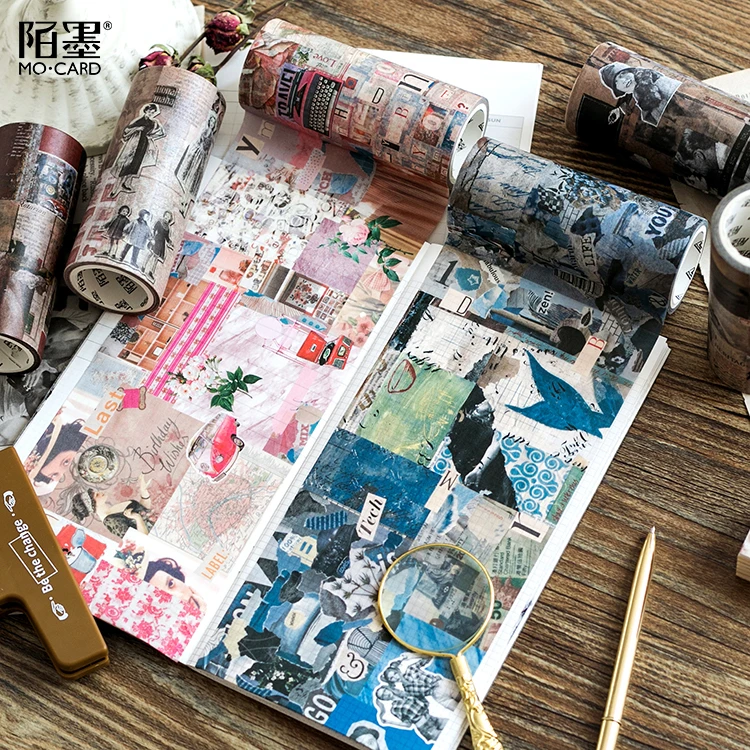 Vintage Collage Art Washi Tape Decorative Tapes DIY Decor Planners Scrapbooking Adhesive Tape Label Sticker Stationery
Vintage Collage Art Washi Tape Decorative Tapes DIY Decor Planners Scrapbooking Adhesive Tape Label Sticker Stationery