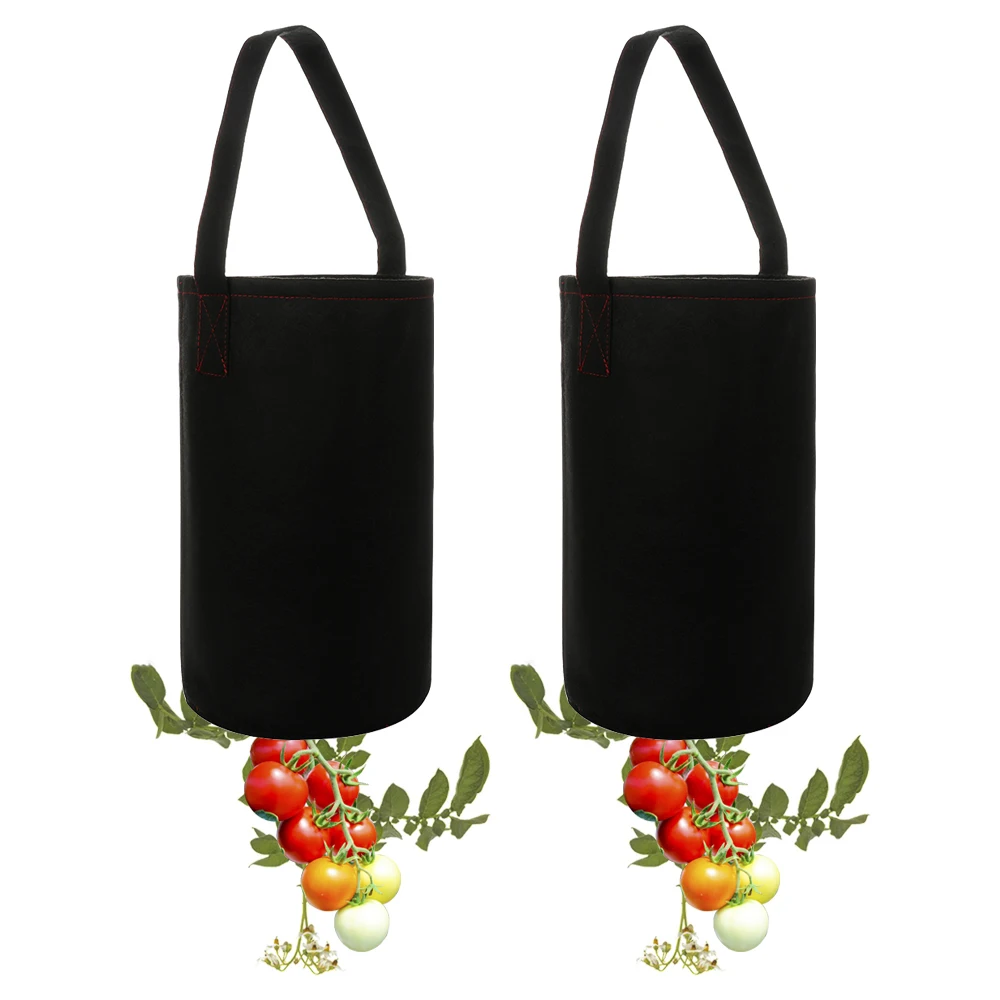 Garden crops Hanging Planter Grow Bag Tomato Strawberry Flower Herb Bags Plant Pouch Bag potato Felt Planting Bag With handle
Garden crops Hanging Planter Grow Bag Tomato Strawberry Flower Herb Bags Plant Pouch Bag potato Felt Planting Bag With handle