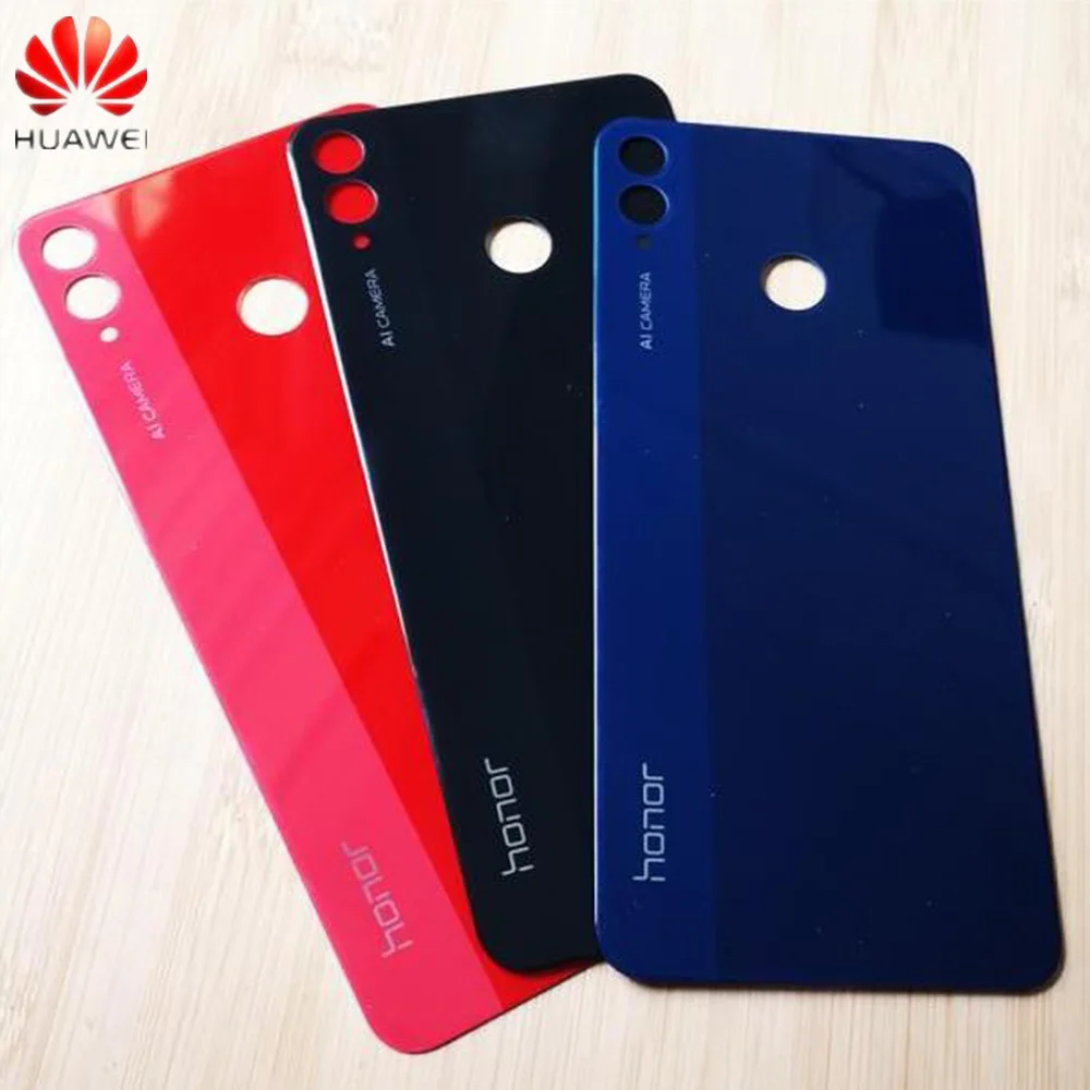 Original Huwei Honor 8X 8 X Back Battery Cover Rear Glass Panel Door Housing Case+Adhesive Sticker Repair Replacement Part&logo
Original Huwei Honor 8X 8 X Back Battery Cover Rear Glass Panel Door Housing Case+Adhesive Sticker Repair Replacement Part&logo