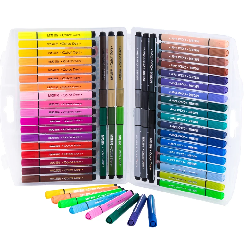 48 Colors Pen Art Markers Drawing Set Children Watercolor Brush Pen Safe Non-Toxic Water Washing Graffiti Brush Pen Art Supplies
48 Colors Pen Art Markers Drawing Set Children Watercolor Brush Pen Safe Non-Toxic Water Washing Graffiti Brush Pen Art Supplies