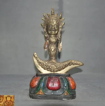 wedding decoration Tibet Buddhism Bronze Gilt shell Mahakala Ax Vajra Phurpa Dagger equipment Faqi 
wedding decoration Tibet Buddhism Bronze Gilt shell Mahakala Ax Vajra Phurpa Dagger equipment Faqi