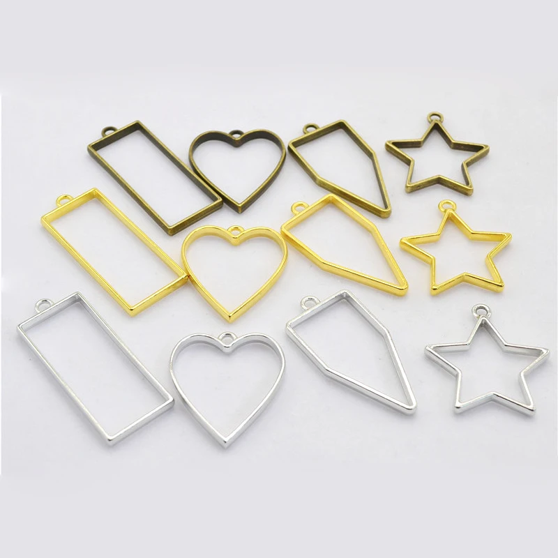 REGELIN UV Resin Epoxy alloy frame bottom Charm Photo Frame Bronze Tone Ancient Necklace Bracelets Pendant DIY Jewelry Supplies
REGELIN UV Resin Epoxy alloy frame bottom Charm Photo Frame Bronze Tone Ancient Necklace Bracelets Pendant DIY Jewelry Supplies