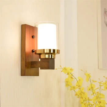 Nordic LED wall lamps solid wood bedroom reading learning wall lights Customer service study living room TV wall lighting decos
Nordic LED wall lamps solid wood bedroom reading learning wall lights Customer service study living room TV wall lighting decos