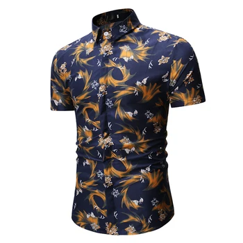 2019 Brand Male new fashion spring flower shirts for men casual designer floral shirts camisas masculinas social Shirt Tops123
2019 Brand Male new fashion spring flower shirts for men casual designer floral shirts camisas masculinas social Shirt Tops123
