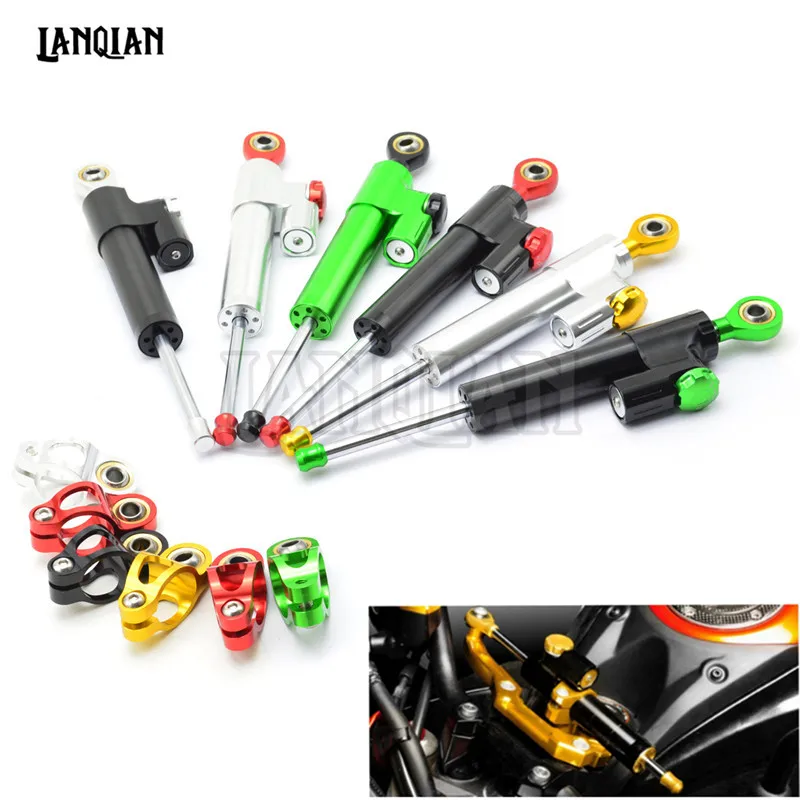 Universal CNC Aluminum Motorcycle Steering Stabilizer Damper For Honda VTR 800 1200 Interceptor ST 1300 CTX 700 1300 DN01 NC750X
Universal CNC Aluminum Motorcycle Steering Stabilizer Damper For Honda VTR 800 1200 Interceptor ST 1300 CTX 700 1300 DN01 NC750X