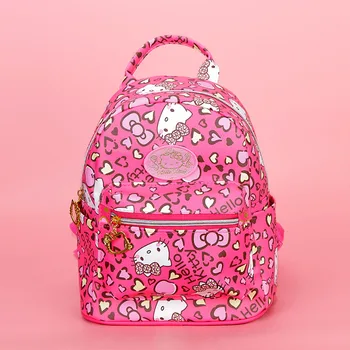 New Cartoon Cute Genuine Hello Kitty Backpack Hellokitty Bag High Quality Pu Pink Children School Bags Travel Bag For Girls Gift
New Cartoon Cute Genuine Hello Kitty Backpack Hellokitty Bag High Quality Pu Pink Children School Bags Travel Bag For Girls Gift