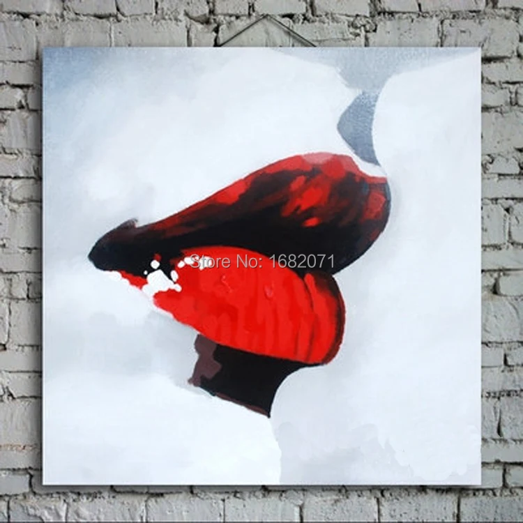 Artist Hand-painted Hot Lip Decorative Painting On Canvas Beautiful Wall Decoration Sexy Lip Canvas Painting For Living Room
Artist Hand-painted Hot Lip Decorative Painting On Canvas Beautiful Wall Decoration Sexy Lip Canvas Painting For Living Room
