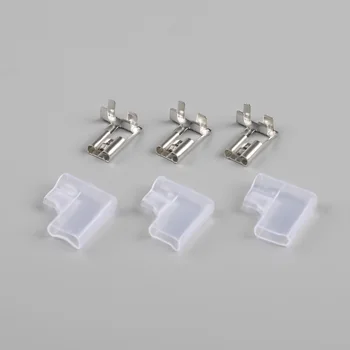 100pcs/lot 6.3 the plug spring insulated terminal cold terminal Flag L Shape plug spring terminals,0.3-2.5mm2
100pcs/lot 6.3 the plug spring insulated terminal cold terminal Flag L Shape plug spring terminals,0.3-2.5mm2