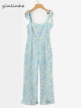 yinlinhe Daisy Print Backless Jumpsuit Women Rompers Summer Overalls For Women Strap Tied Elasticity Waist Slim Boho Outfits 048
yinlinhe Daisy Print Backless Jumpsuit Women Rompers Summer Overalls For Women Strap Tied Elasticity Waist Slim Boho Outfits 048